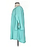 MULTIPLES Teal 3/4 Sleeve Blouse Size S - photo 5
