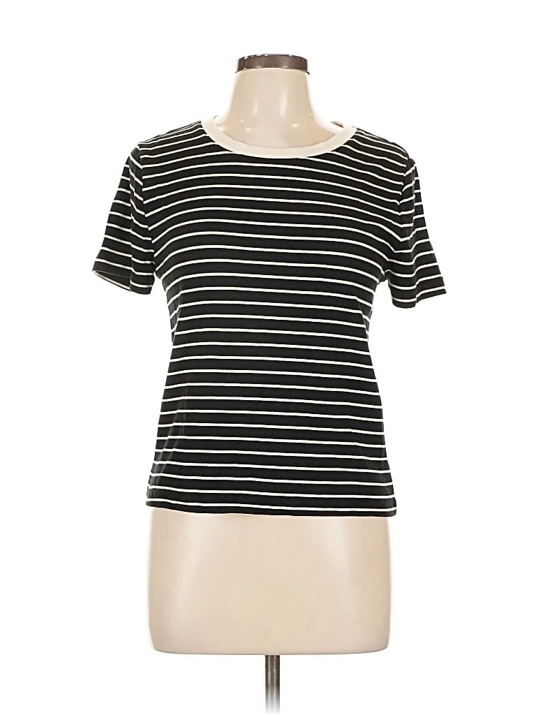 Pre-owned Gap Outlet Short Sleeve T-shirt In Black