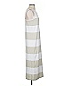 Splendid Stripes Ivory Casual Dress Size XS - photo 4