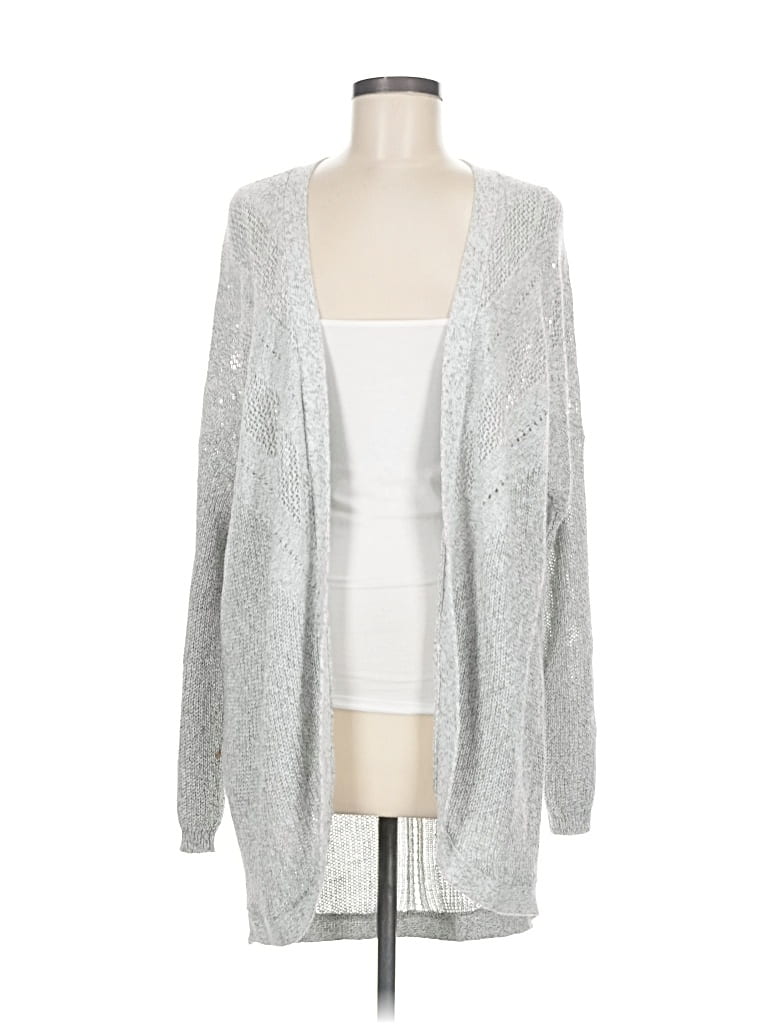 Pre-owned Bke Cardigan Sweater In Silver