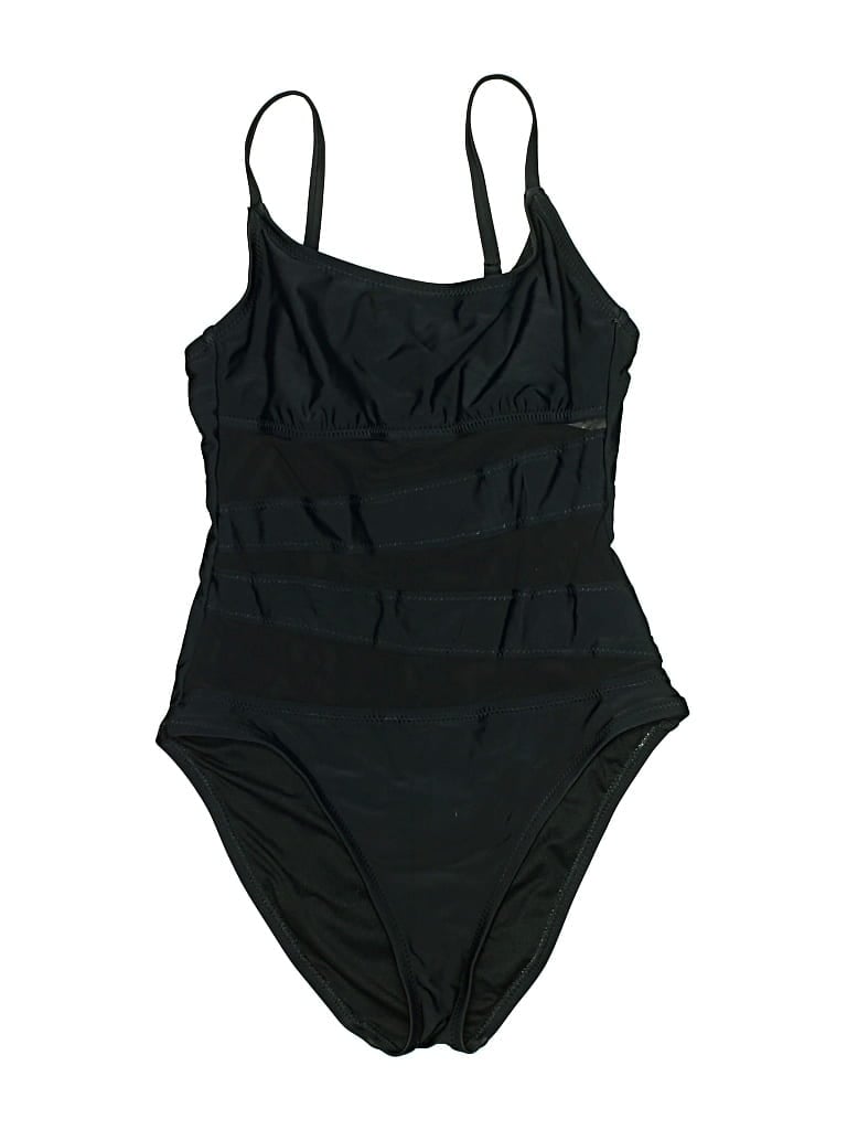 Pre-owned Shade & Shore One Piece Swimsuit In Black
