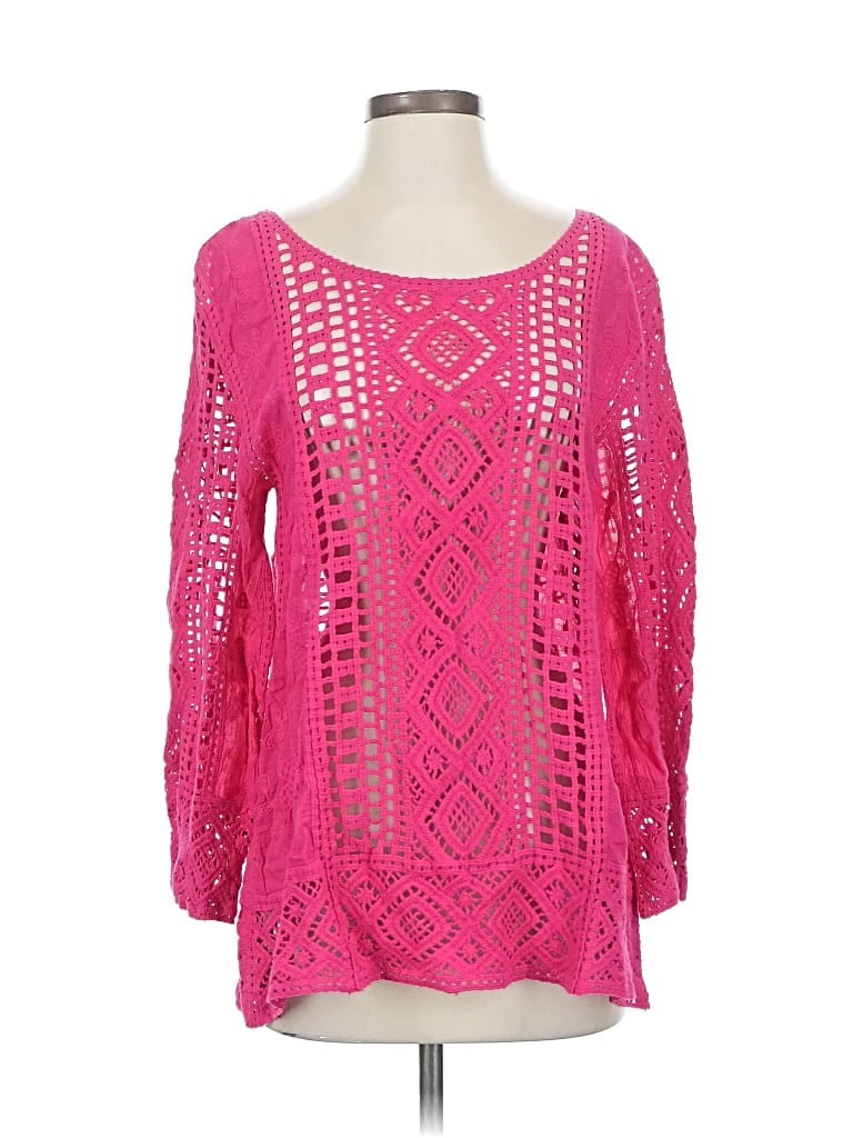 BLUE TASSEL Pre-owned Pullover Sweater In Pink