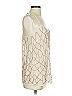 Willow & Clay 100% Polyester Ivory Tan Sleeveless Blouse Size S (estimated) - photo 4