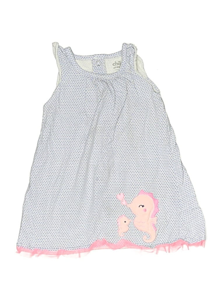 Pre-owned Child Of Mine By Carter's Babies' Dress In Blue