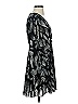 Express 100% Polyester Chevron-herringbone Black Cocktail Dress Size XS - photo 4