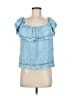 Style Envy 100% Rayon Blue Sleeveless Blouse Size M - photo 1
