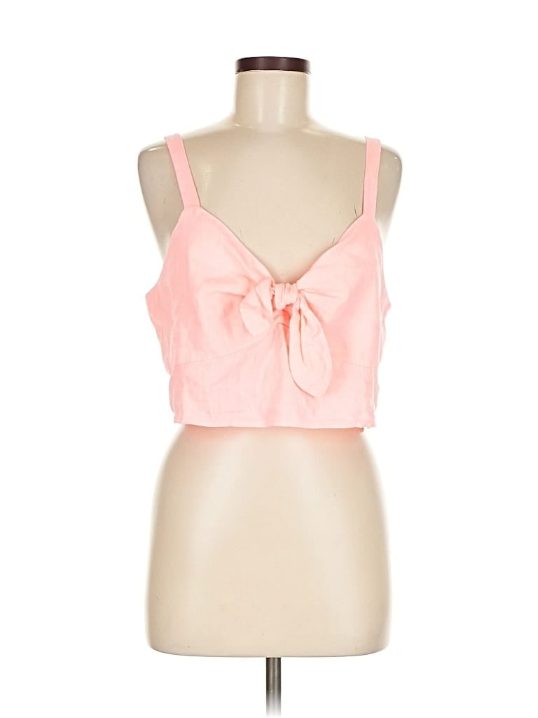 Pre-owned Universal Thread Sleeveless Blouse In Pink