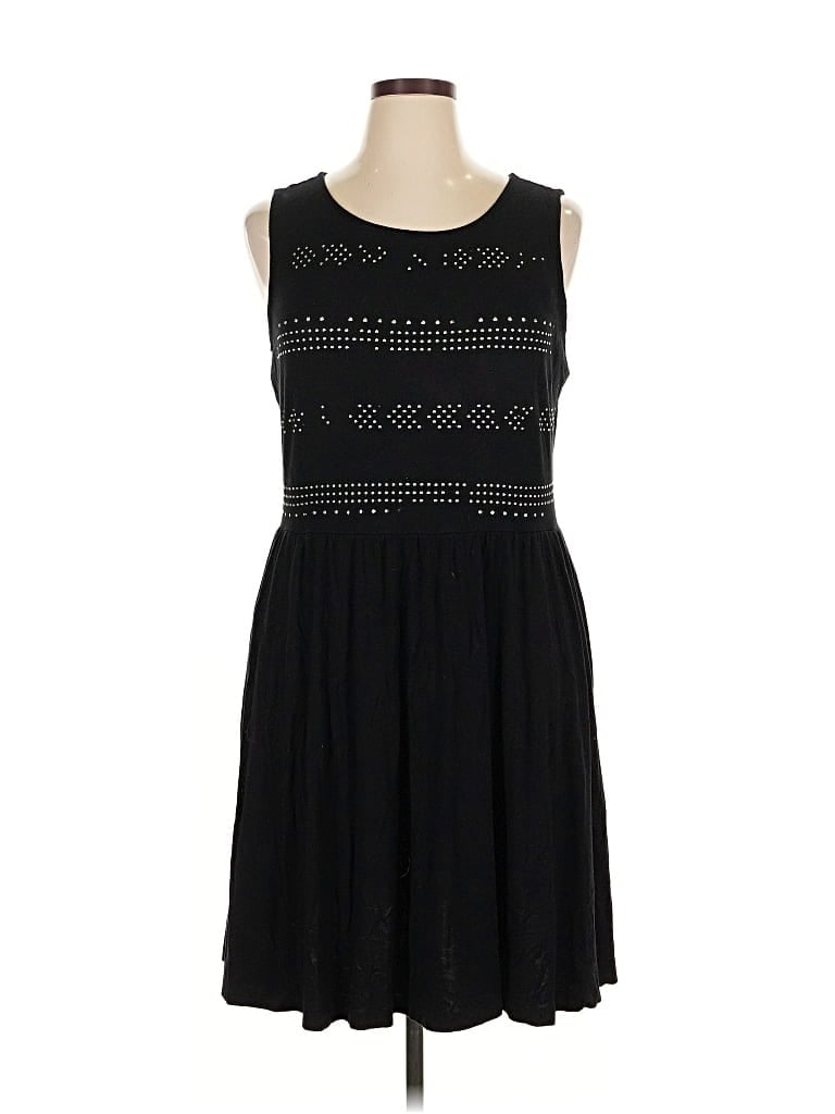 Pre-owned Apt. 9 Casual Dress In Black