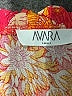 AVARA 100% Rayon Orange Short Sleeve Blouse Size S - photo 7