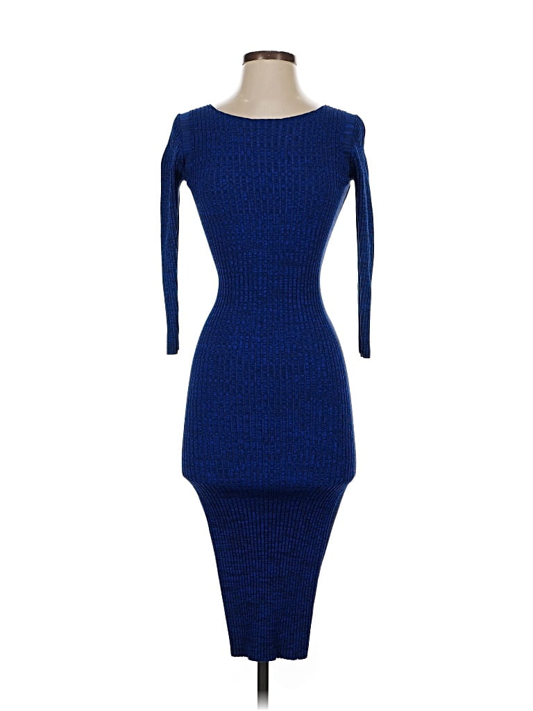 Click to view more detailed imagery on our partner's website Pre-owned Maje Cocktail Dress In Blue