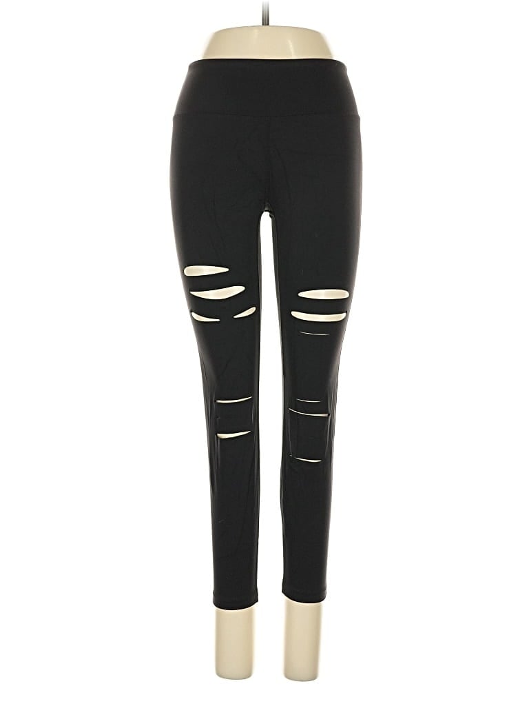 Pre-owned Zyia Active Leggings In Black