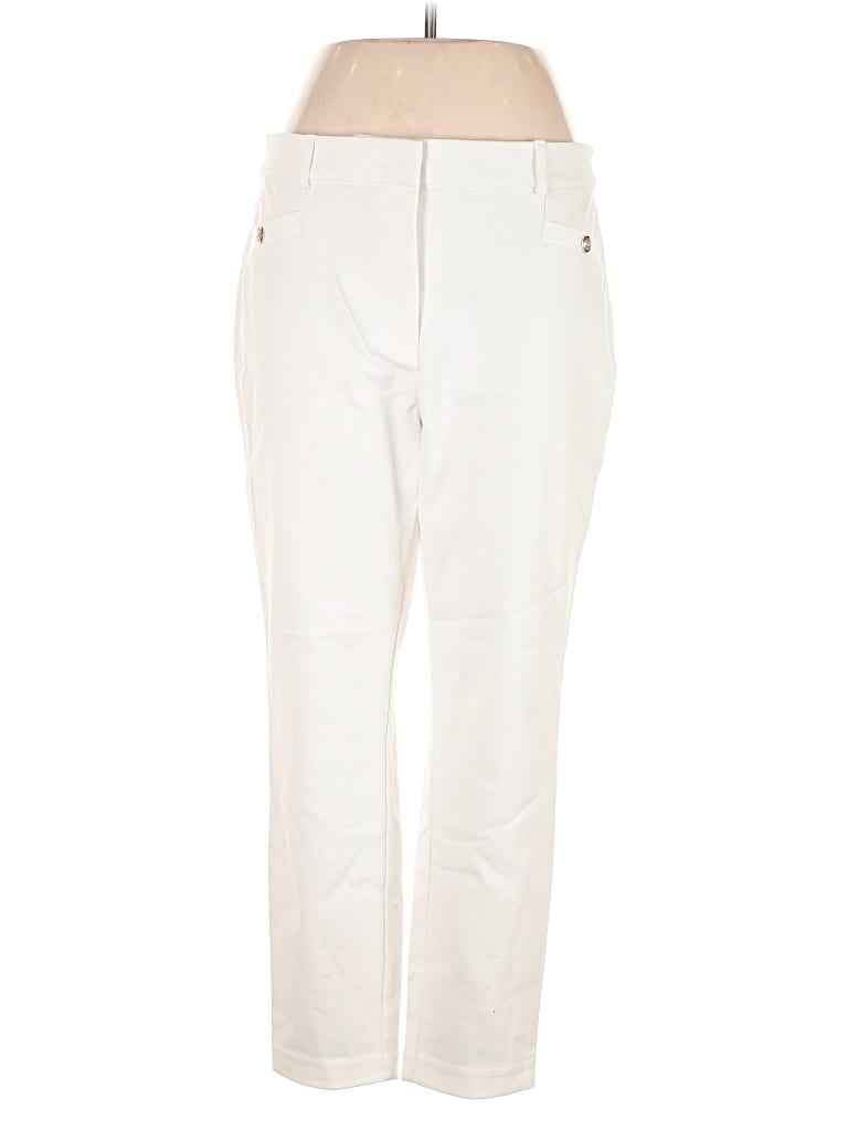 Pre-owned Ann Taylor Loft Casual Pants In White