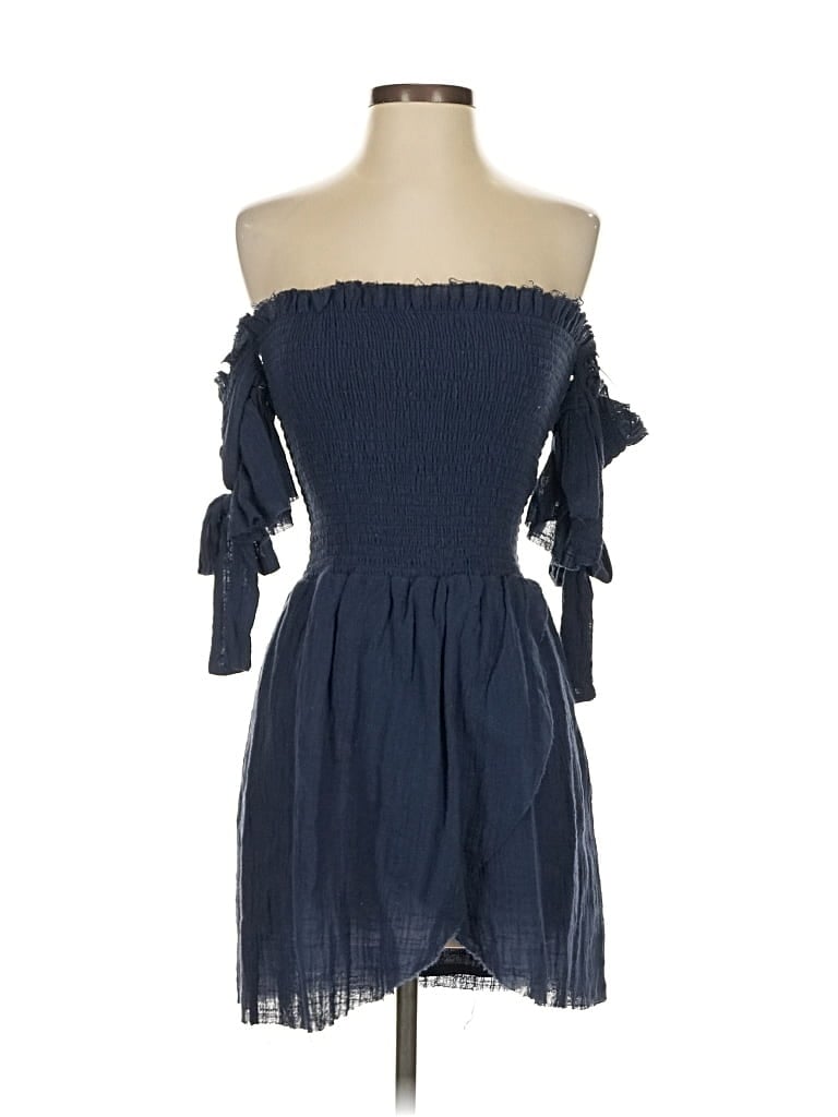 Pre-owned Skylar + Madison Casual Dress In Blue