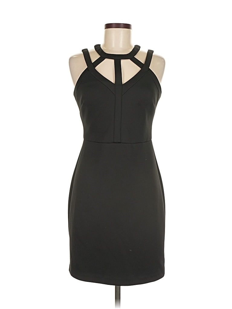 Pre-owned Guess Cocktail Dress In Black