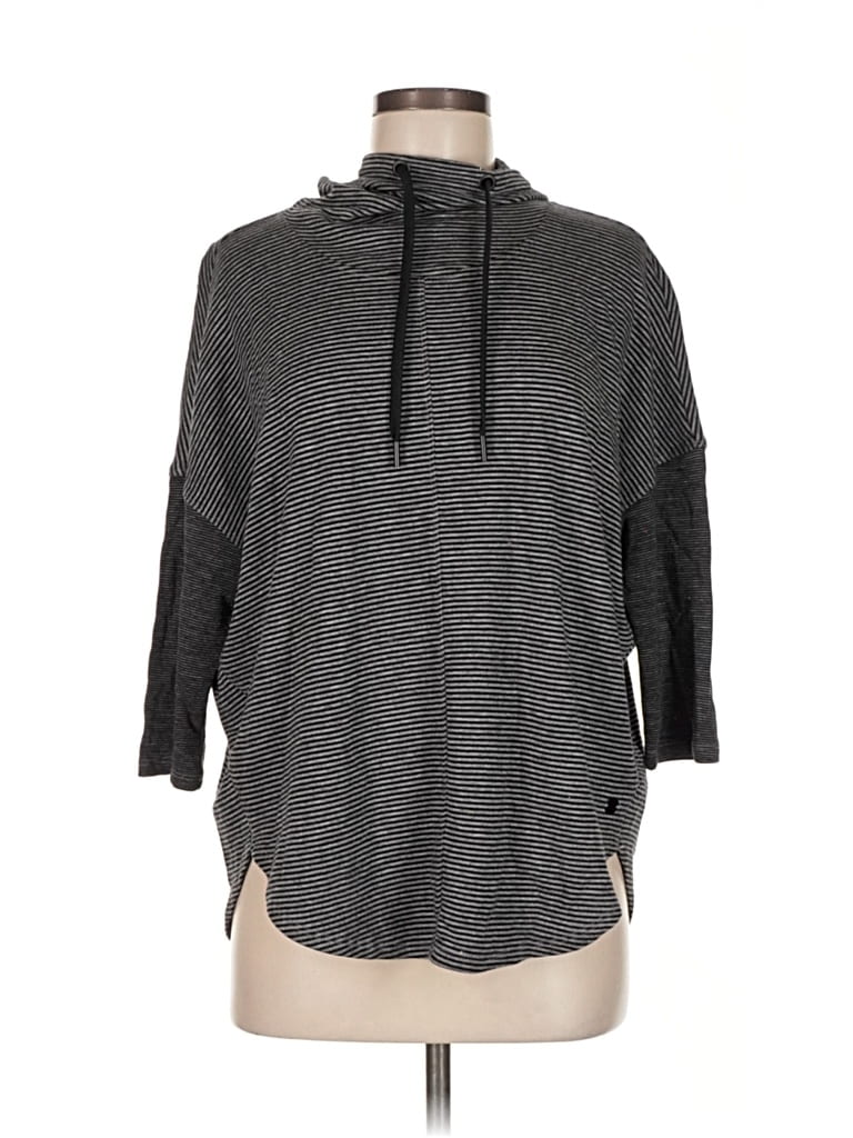 Pre-owned Calvin Klein Performance Poncho In Gray