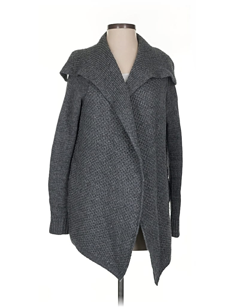 Click to view more detailed imagery on our partner's website Pre-owned Vince Cardigan Sweater In Gray