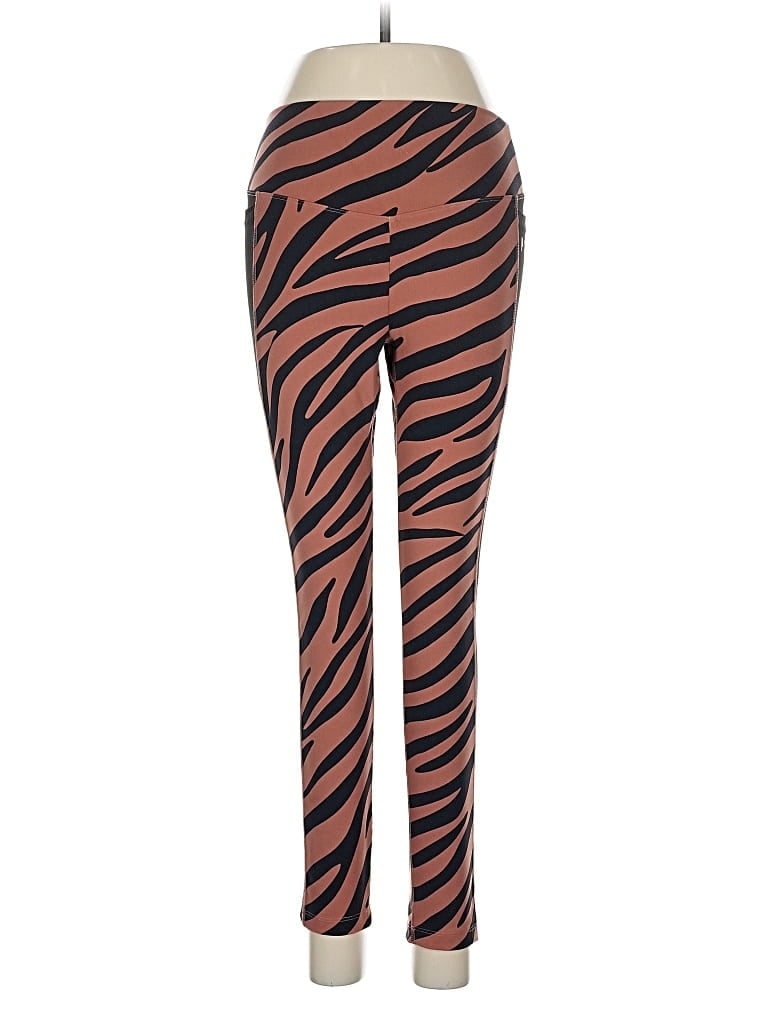 Pre-owned Victoria's Secret Pink Leggings In Orange