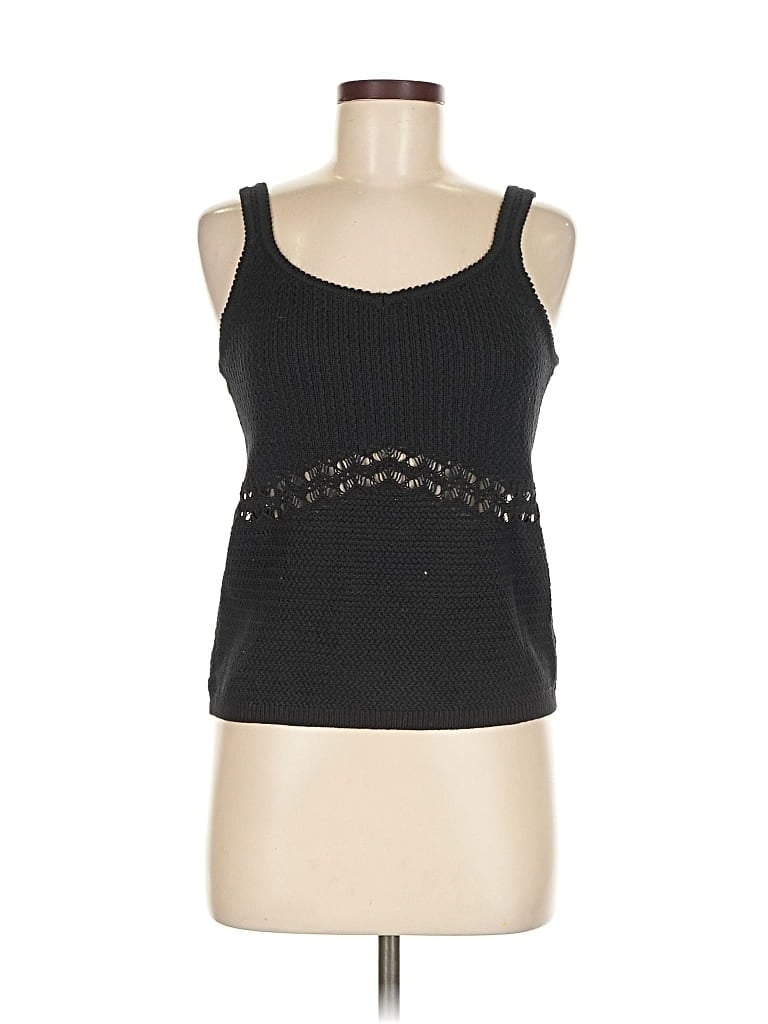 Click to view more detailed imagery on our partner's website Pre-owned Old Navy Sleeveless Top Black Sweetheart Neckline Tops