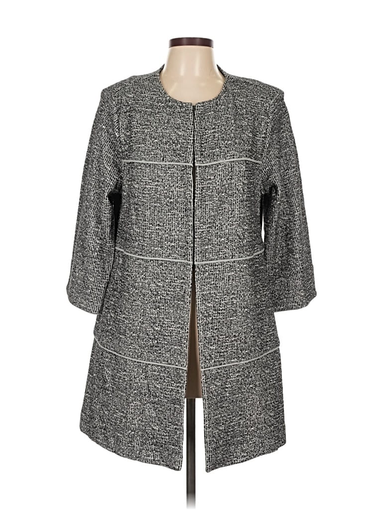 Pre-owned Cabi Coat In Gray
