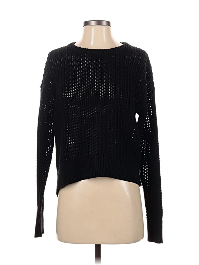 Pre-owned Theory Pullover Sweater In Black