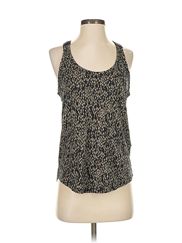 Pre-owned Banana Republic Factory Store Sleeveless Top Black Halter Neckline Tops