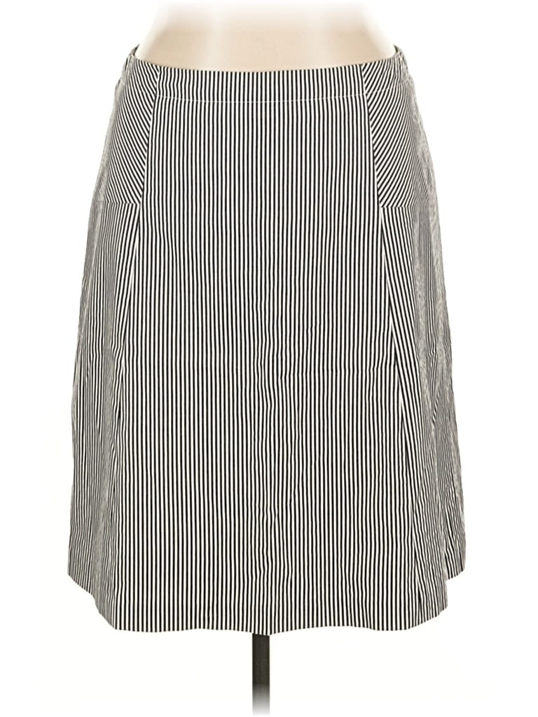 Pre-owned Talbots Outlet Casual Skirt In Gray