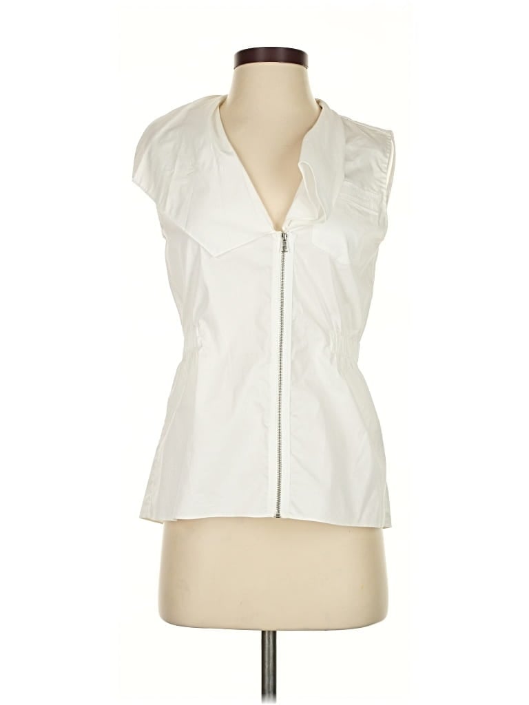 ELIE TAHARI Pre-owned Sleeveless Blouse In White