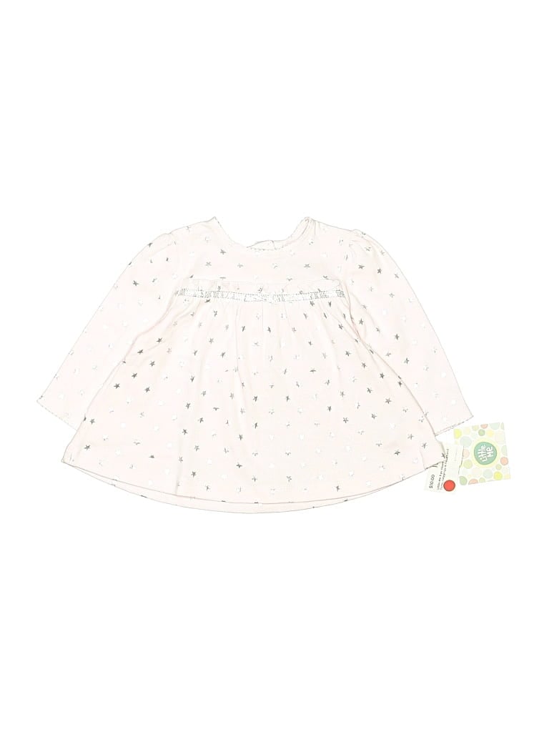 Pre-owned Little Me Babies' Long Sleeve T-shirt In White