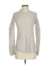 Club Monaco Chevron-herringbone Silver Pullover Sweater Size XS - photo 1