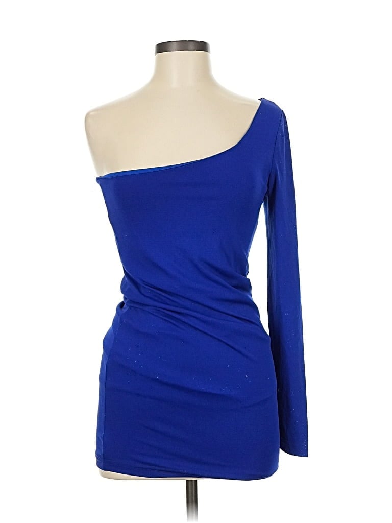 Pre-owned Sans Souci Cocktail Dress In Blue