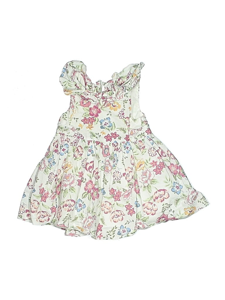 Pre-owned Janie And Jack Babies' Dress In White