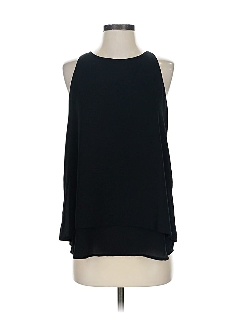 Pre-owned New Directions Sleeveless Blouse In Black
