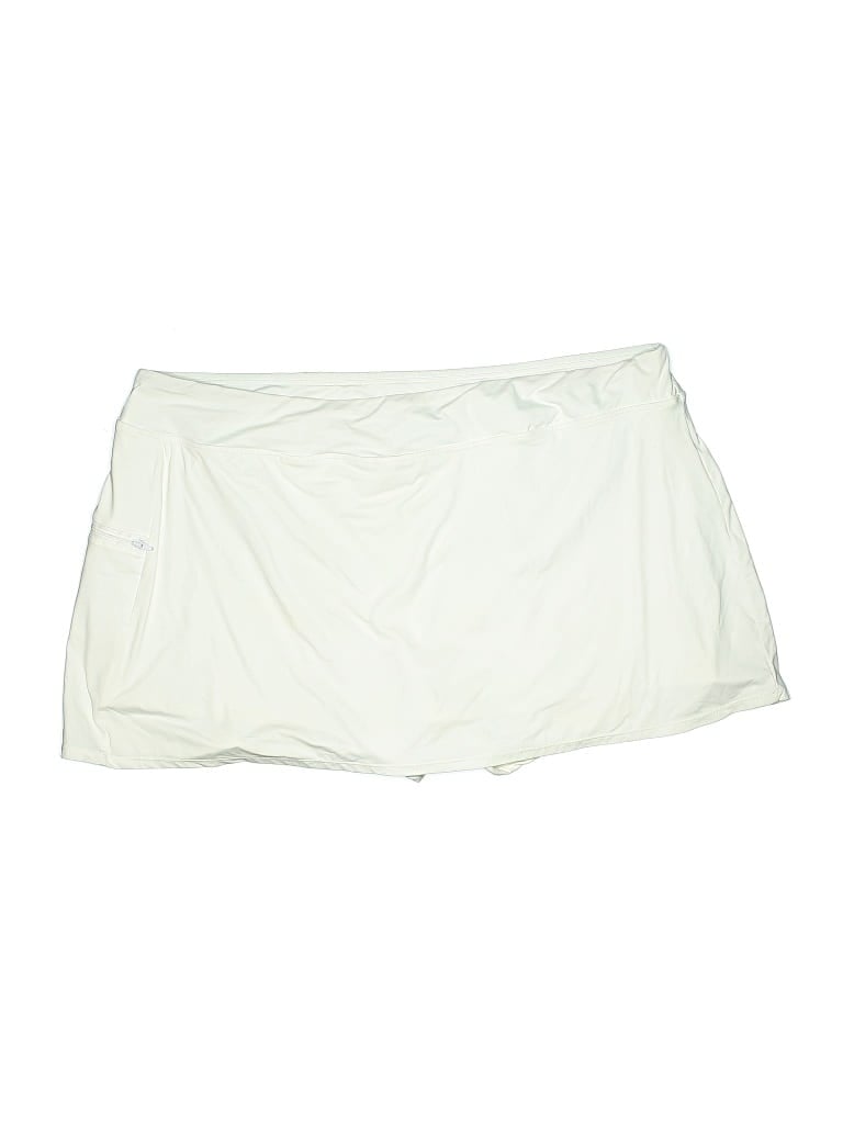 Pre-owned Beach House Skort In White