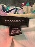 Tamara H. 100% Polyester Paisley Ivory Short Sleeve Blouse Size M - photo 7