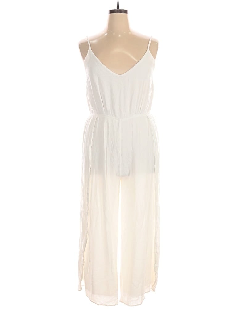 Pre-owned Lulus Jumpsuit In White