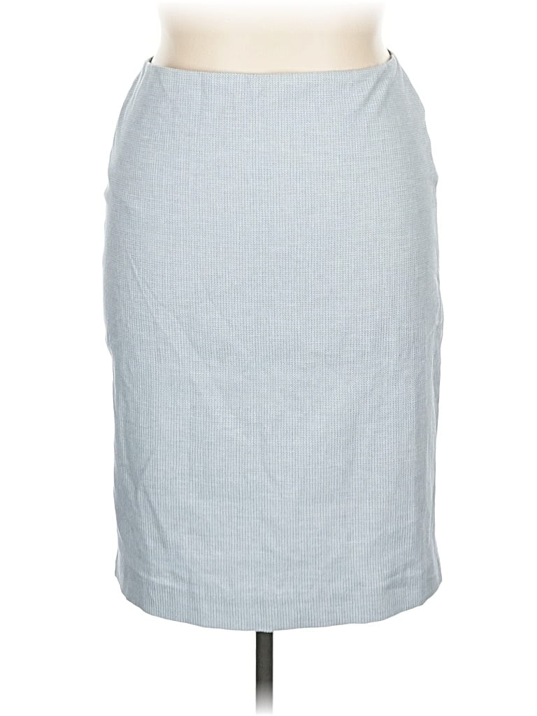 Talbots Casual Skirt In Blue