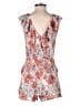 Kendall & Kylie Paisley Orange Red Romper Size M - photo 2