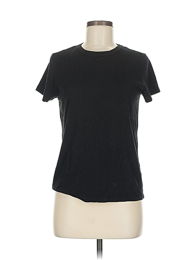 Pre-owned Marine Layer Short Sleeve T-shirt In Black