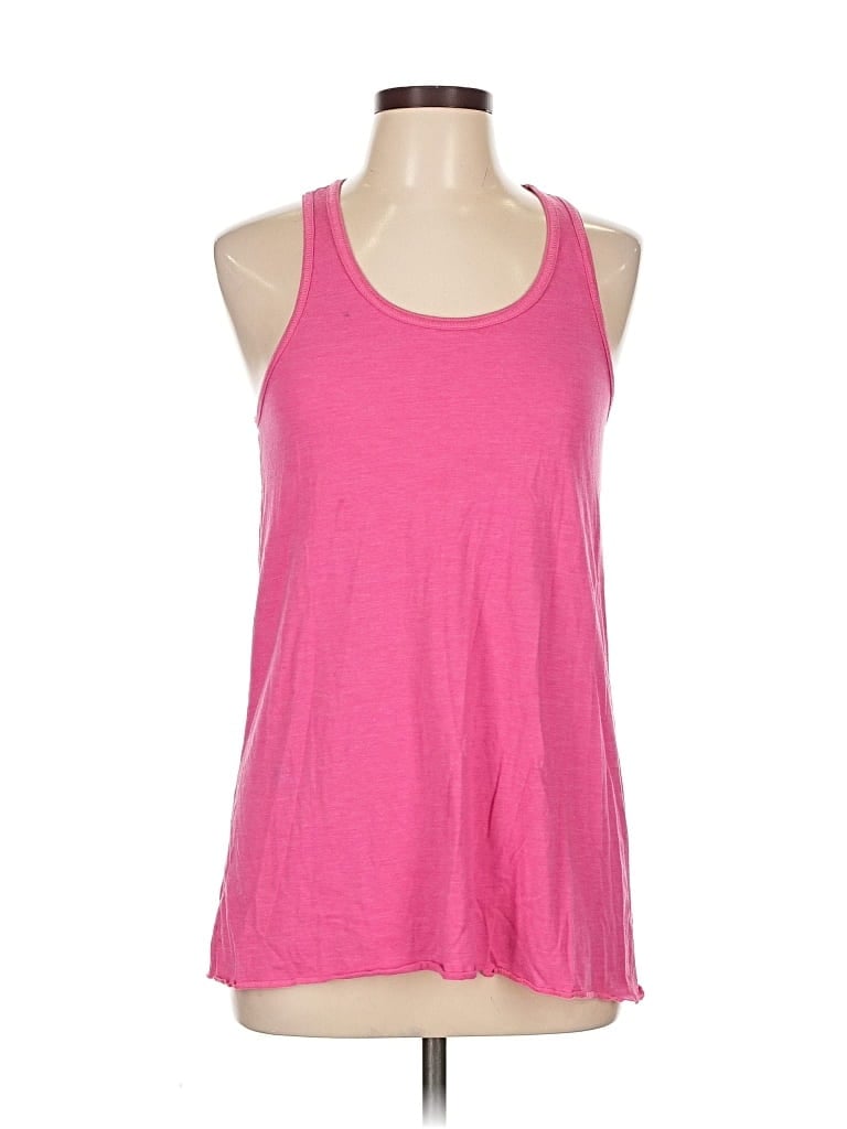 UNBRANDED Pre-owned Tank Top Pink Halter Neckline Tops