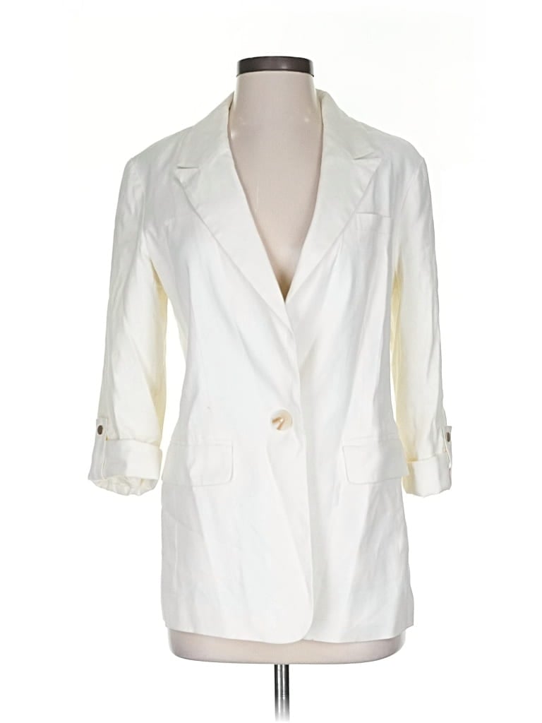 MAEVE BY ANTHROPOLOGIE Pre-owned Blazer Jacket In White