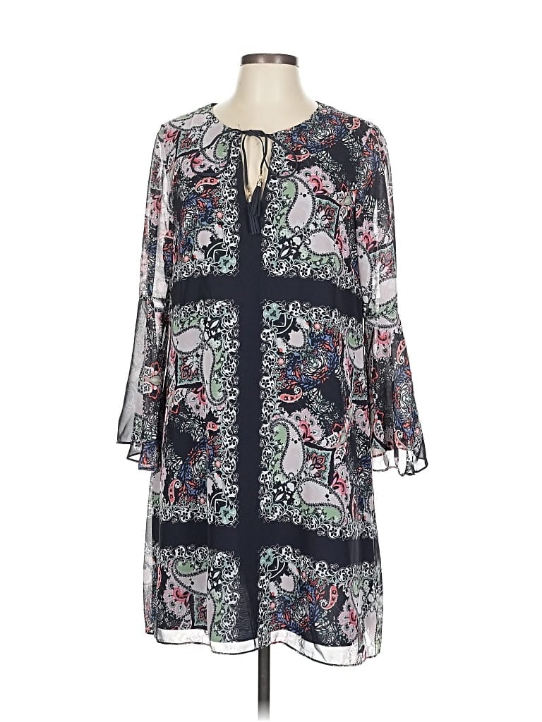 Pre-owned Vince Camuto Casual Dress In Blue