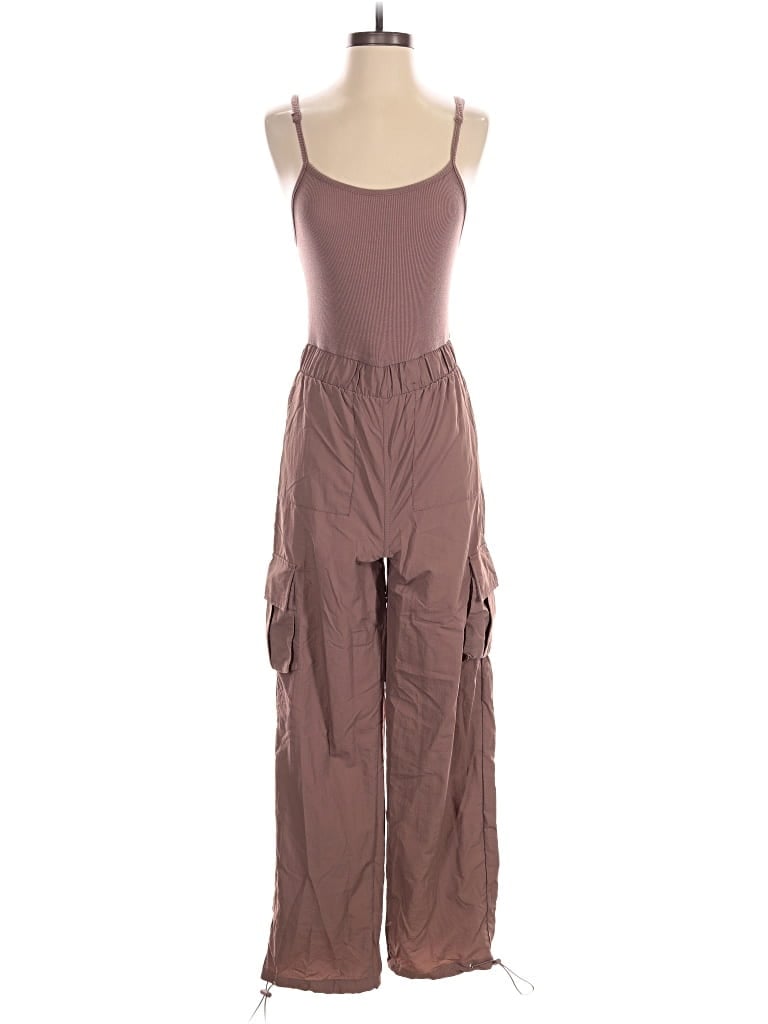 Pre-owned No Boundaries Jumpsuit In Purple