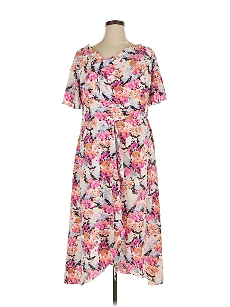 Pre-owned Maison Tara Casual Dress In Pink