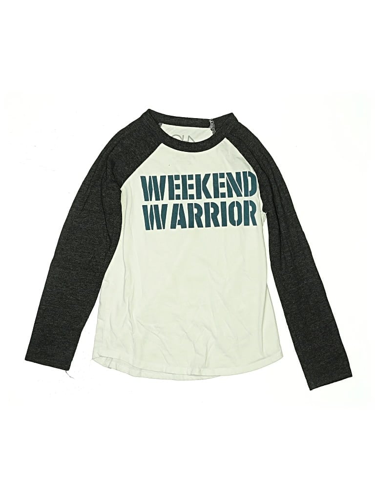 Pre-owned Chaser Kids' 3/4 Sleeve T-shirt In Green