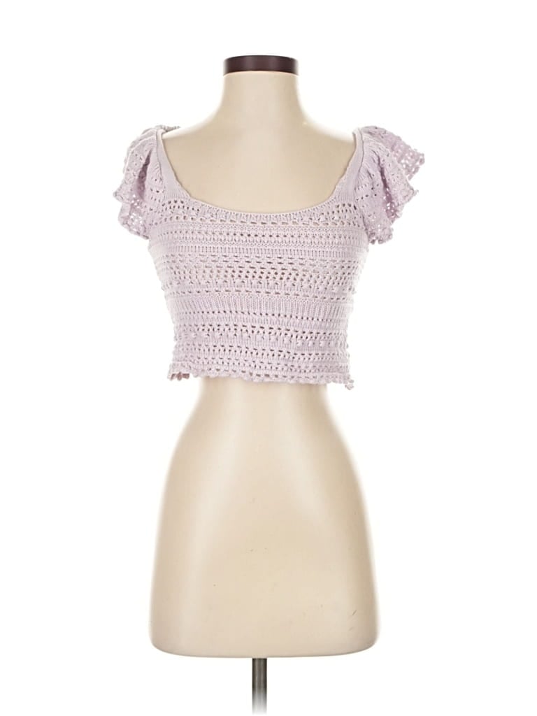 Pre-owned Sincerely Jules Cardigan Sweater In Purple