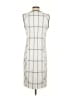 Carlisle Plaid Ivory White Casual Dress Size 8 - photo 2