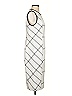 Carlisle Plaid Ivory White Casual Dress Size 8 - photo 4