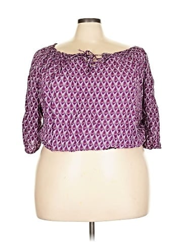 Pure Energy 3/4 Sleeve Blouse (view 1)