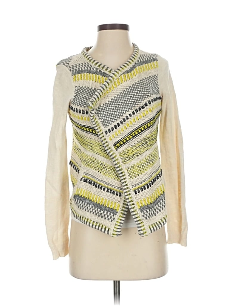 Pre-owned Unbranded Cardigan Sweater In Yellow