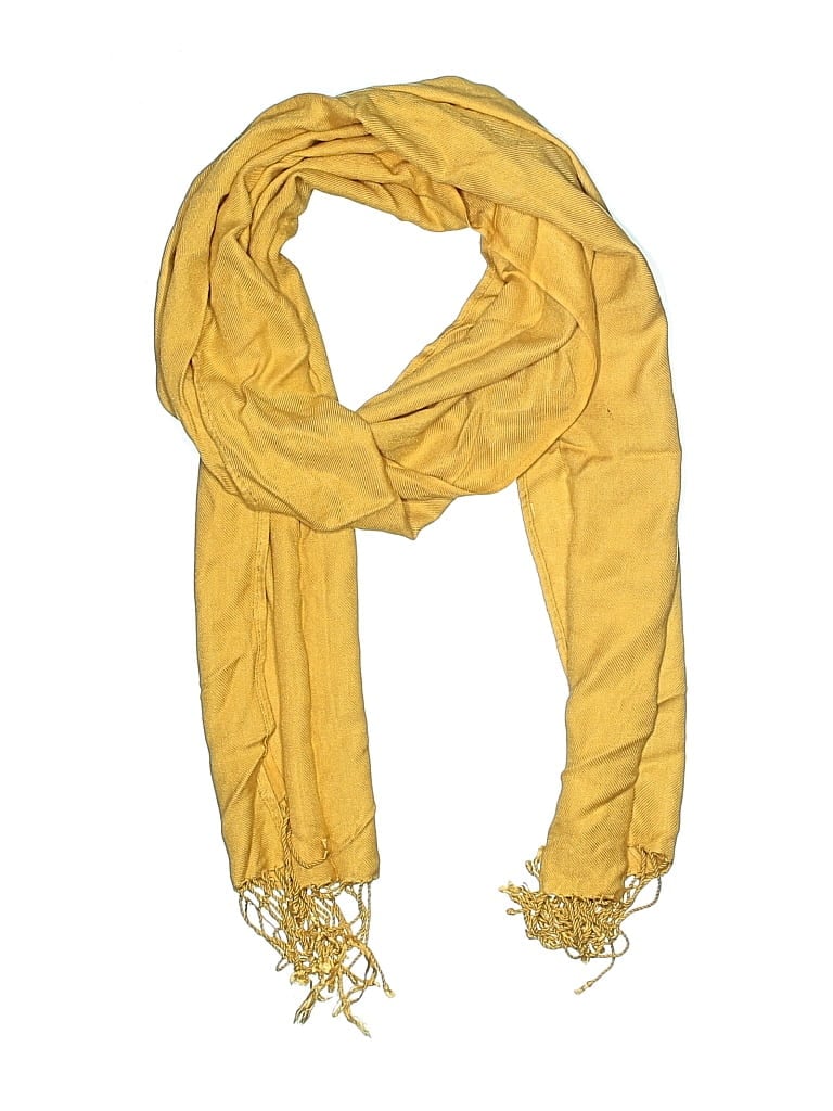 Click to view more detailed imagery on our partner's website Pre-owned Unbranded Scarf In Yellow
